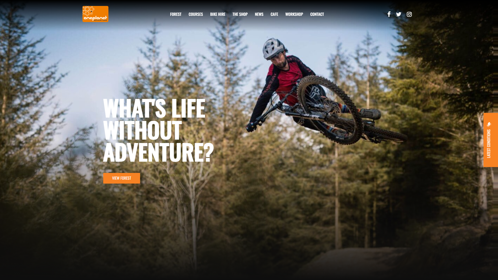 OnePlanet Mountain Bike Trail Centre