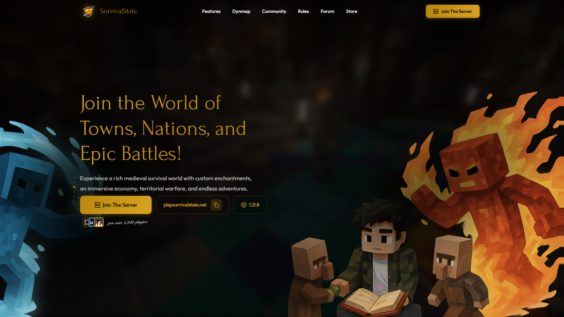 Survival State Minecraft Server